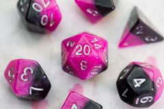Halfsies Dice - Glamour 7-dice Set